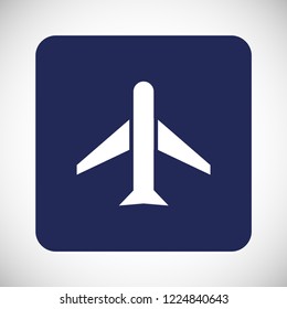 aircraft vector icon 10 eps