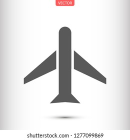 aircraft vector icon 10 eps