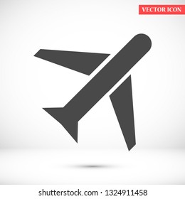 aircraft vector icon 10 eps