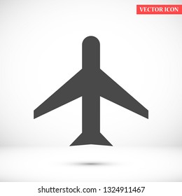 aircraft vector icon 10 eps