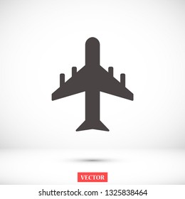 aircraft vector icon 10 eps