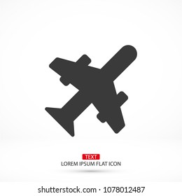 Aircraft Vector icon