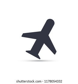 Aircraft  vector icon 