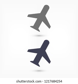 Aircraft  vector icon 