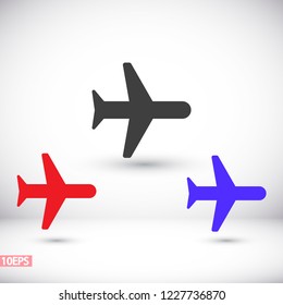 Aircraft Vector icon