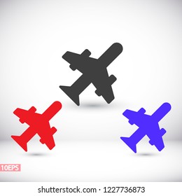 Aircraft Vector icon