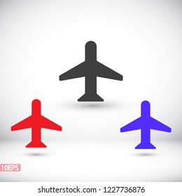 Aircraft Vector icon