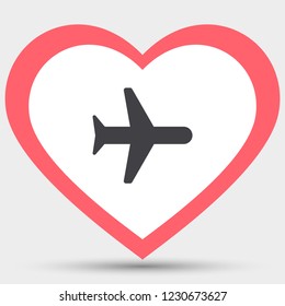 Aircraft Vector icon