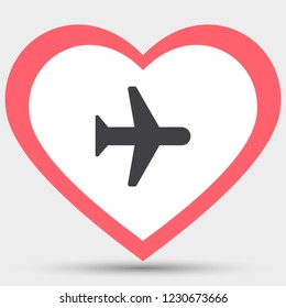 Aircraft Vector icon
