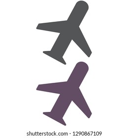 Aircraft  vector icon 