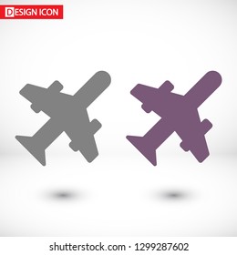 Aircraft Vector icon