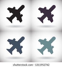 Aircraft Vector icon