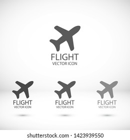 Aircraft Vector icon . Lorem Ipsum Illustration design