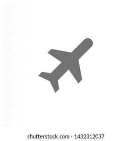 Aircraft Vector icon . Lorem Ipsum Illustration design