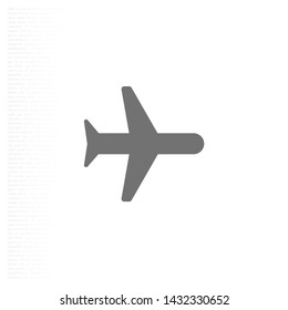 Aircraft Vector icon . Lorem Ipsum Illustration design