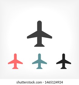 Aircraft Vector icon . Lorem Ipsum Illustration design