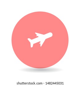 Aircraft Vector icon . Lorem Ipsum Illustration design