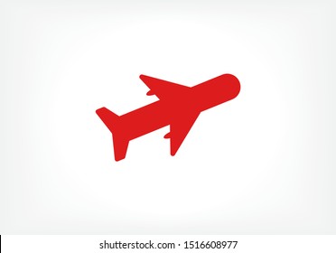 Aircraft Vector icon . Lorem Ipsum Illustration design