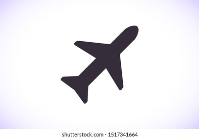 Aircraft Vector icon . Lorem Ipsum Illustration design