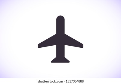 Aircraft Vector icon . Lorem Ipsum Illustration design