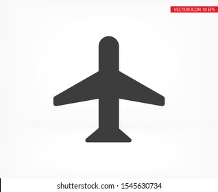 Aircraft Vector icon . Lorem Ipsum Illustration design