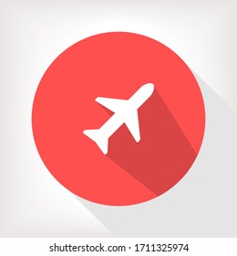 Aircraft Vector icon . Lorem Ipsum Illustration design