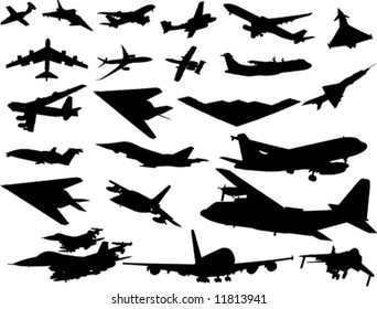 Aircraft Vector Image Stock Vector (Royalty Free) 11813941 | Shutterstock