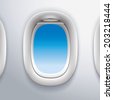 plane window vector