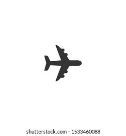 Aircraft,airplane icon,vector on a white background