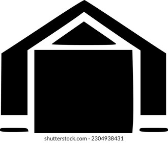 airdock icon vector isolate on white background