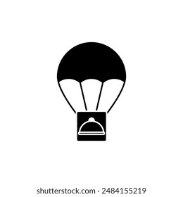 airdrop concept line icon. Simple element illustration. airdrop concept outline symbol design.