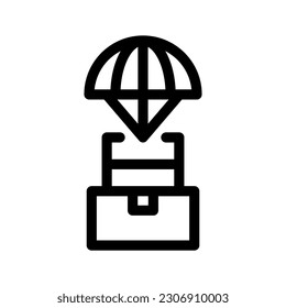 Airdrop Icon Vector Symbol Design Illustration