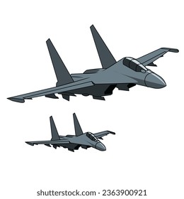 airforce flying formation vector design