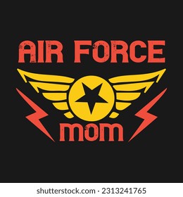 Airforce Mom  Vintage