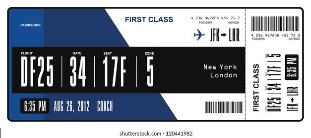 Airline Boarding Pass