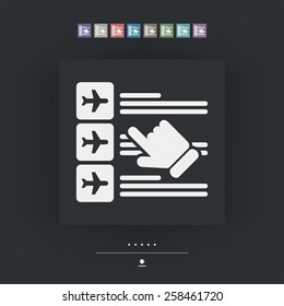 Airline Booking Icon