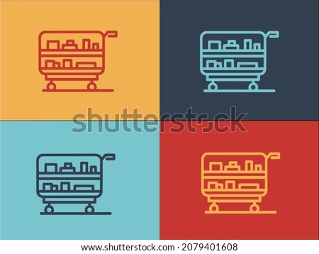 Airline Catering Logo Template, Simple Flat Icon Of catering,airline,aircraft