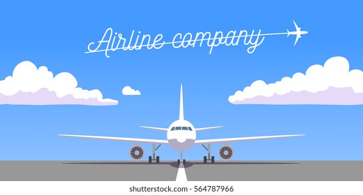 airline company banner Icon