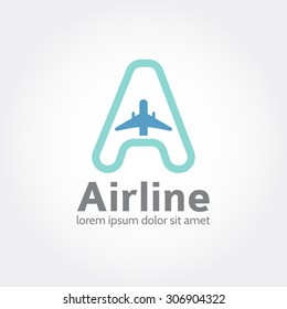Airline logo design