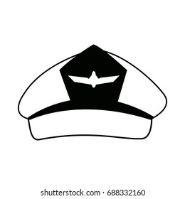 airline pilots hat aviator cap with insignia
