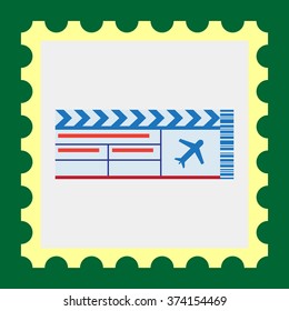 Airline ticket icon