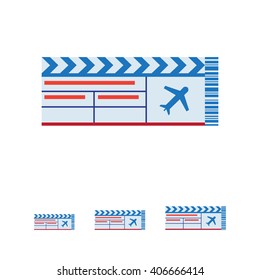 Airline ticket icon