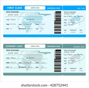airline ticket passenger name aeroplane coupon barcode coupon tickets paper document aircraft 