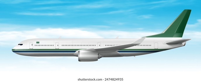 airlines airways arab icon green logo sign symbol side air jet fly blue sky view plane art design template vector Boeing visa wing trip pilot Asia hajj umrah medina mecca holiday cargo