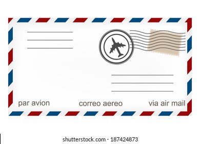 Airmail envelope