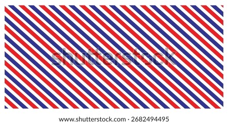 Airmail Envelope frame images with strips. International vintage letter border. Retro air mail postcard with blue and red stripes.  Empty classic postal frame. Vector illustration