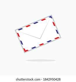 Airmail Icon. Correspondence Symbol - Vector Logo Template.
