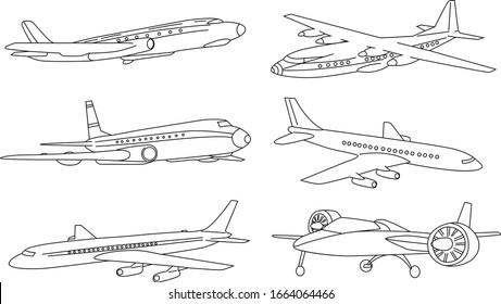 Ilustraciones de los vectores aislados