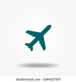 Airplan icon vector