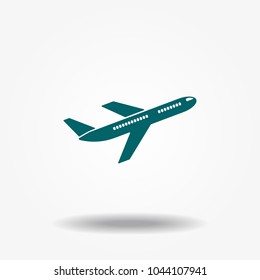Airplan icon vector